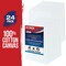 4 X 6 Inch Professional Art Canvas Board Panels 24 Pack - 8 Ounce Heavyweight Cotton Acid Free Canvases for Painting Acrylics and Watercolor (1 Case of 24 Single Canvas Painting Panels)